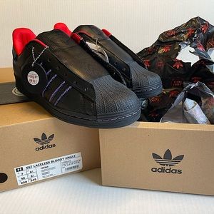 Adidas Bloody Angle SST Laceless - Japan Exclusive Adilicious Series - Size US 7